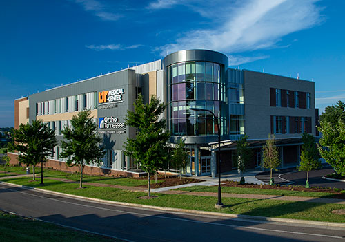 Modern medical building