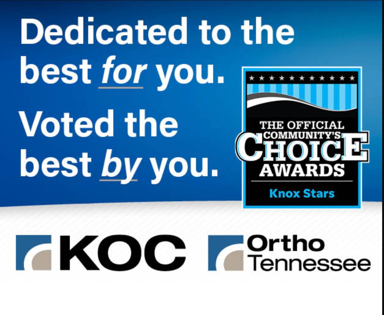 Knoxville Orthopaedic Clinic Recognized
